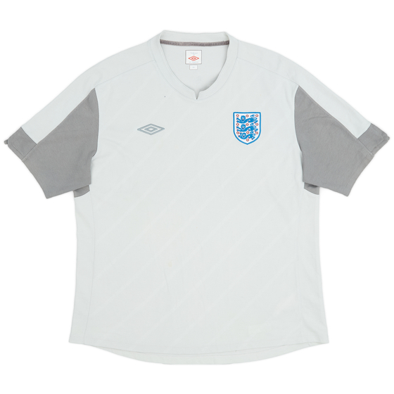 2010-12 England Umbro Training Shirt - 8/10 - (XXL)