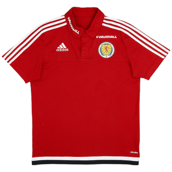 2014-15 Scotland adidas Polo Shirt - 9/10 - (M)