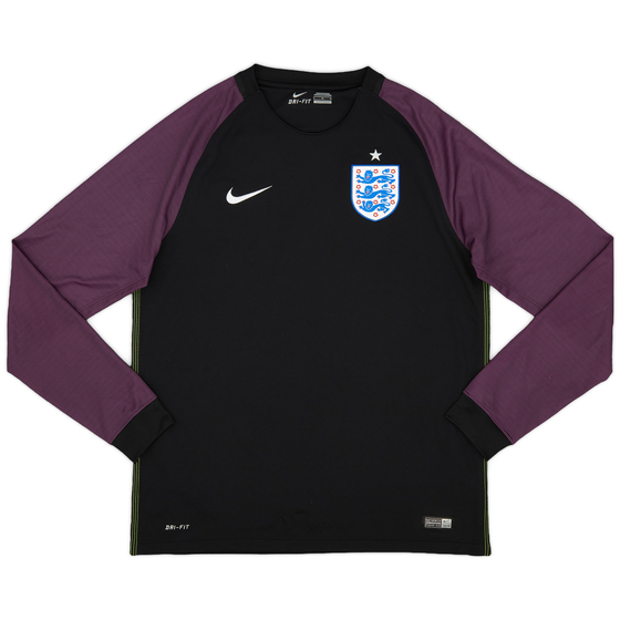 2016-18 England GK Shirt - 9/10 - (L)