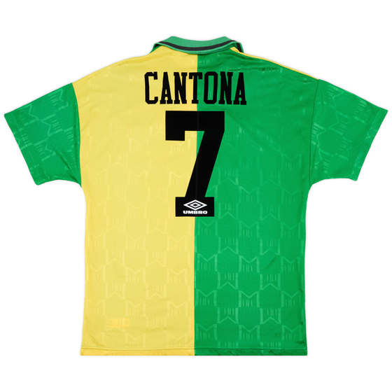 1992-94 Manchester United Third Shirt Cantona #7 - 8/10 - (L)