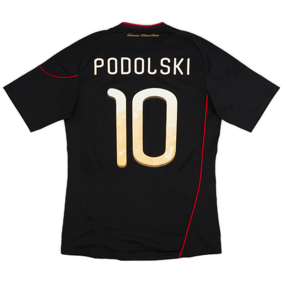 2010-11 Germany Away Shirt Podolski #10 - 5/10 - (S)