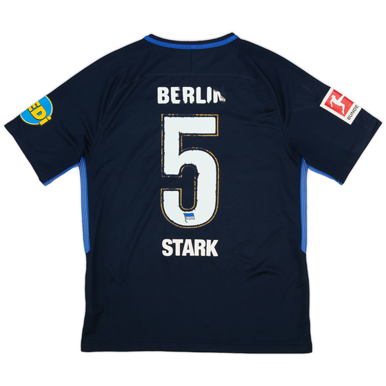 2017-18 Hertha Berlin Away Shirt Stark #5 - 4/10 - (M)