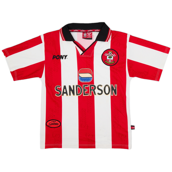 1997-99 Southampton Home Shirt - 7/10 - (XL.Boys)
