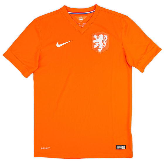 2014-15 Netherlands Home Shirt - 10/10 - (S)