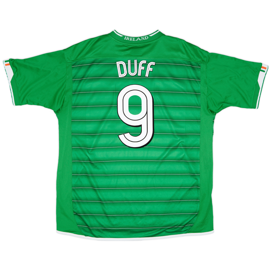 2003-04 Ireland Home Shirt Duff #9 - 8/10 - (XXL)