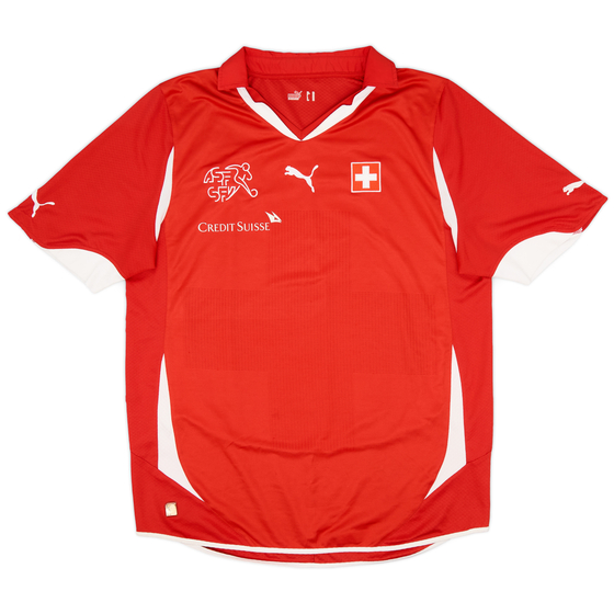 2010-11 Switzerland Home Shirt - 8/10 - (XL)
