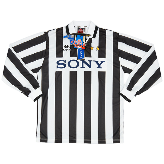 1995-97 Juventus Home L/S Shirt #9 (XL)