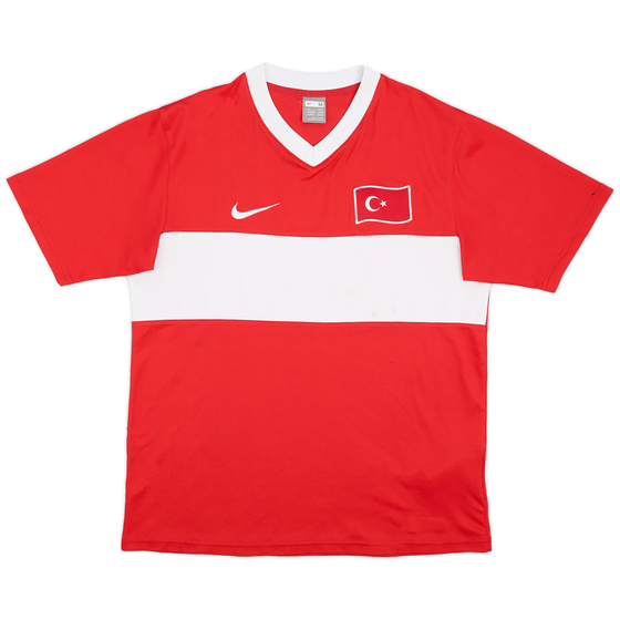 2008-10 Turkey Basic Home Shirt - 7/10 - (M)