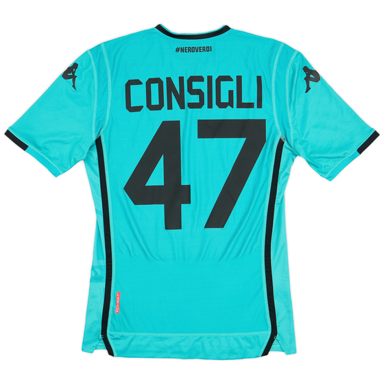 2018-19 Sassuolo GK Shirt Consigli #47 - 9/10 - (L)