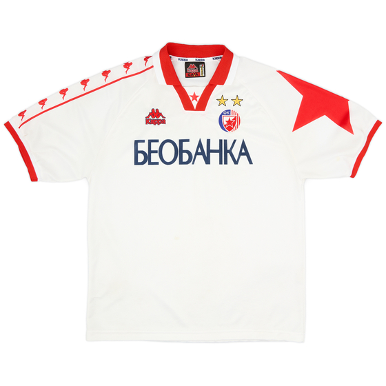 1996-98 Red Star Belgrade Away Shirt - 8/10 - (XL)