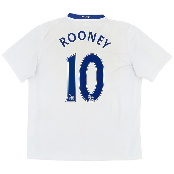 2008-10 Manchester United Away Shirt Rooney #10 - 6/10 - (XL)
