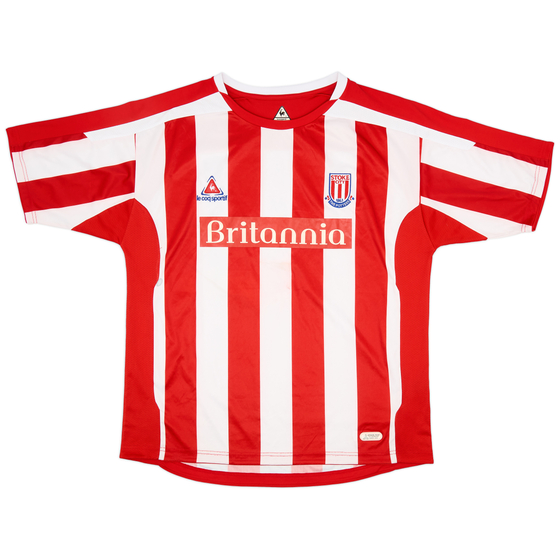 2007-08 Stoke City Home Shirt - 5/10 - (XL)