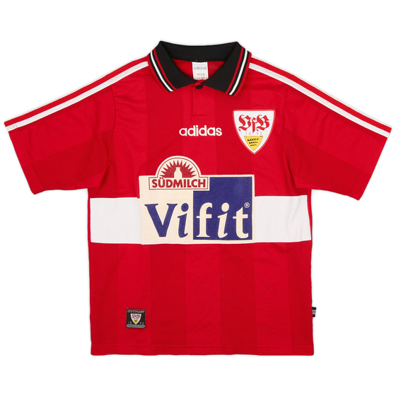 1996-97 Stuttgart Away Shirt - 8/10 - (XL.Boys)