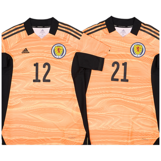 2021-22 Scotland Women's GK S/S Shirt # - 7/10 - (M)