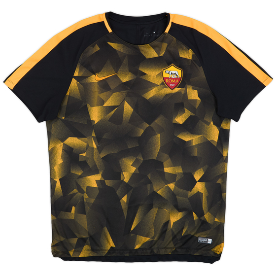 2017-18 Roma Nike Training Shirt - 8/10 - (XL)