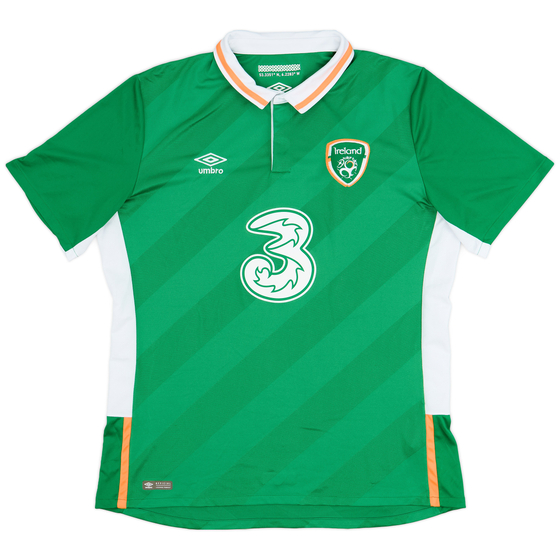 2016-17 Ireland Home Shirt - 8/10 - (XL)