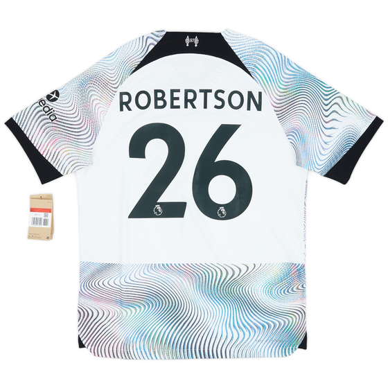 2022-23 Liverpool Authentic Away Shirt Robertson #26 (L)