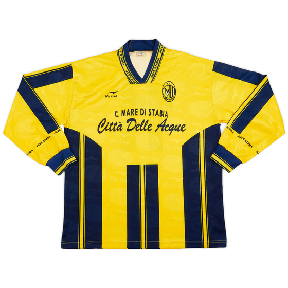 1999-00 Juve Stabia Home L/S Shirt #11 - 8/10 - (XL)