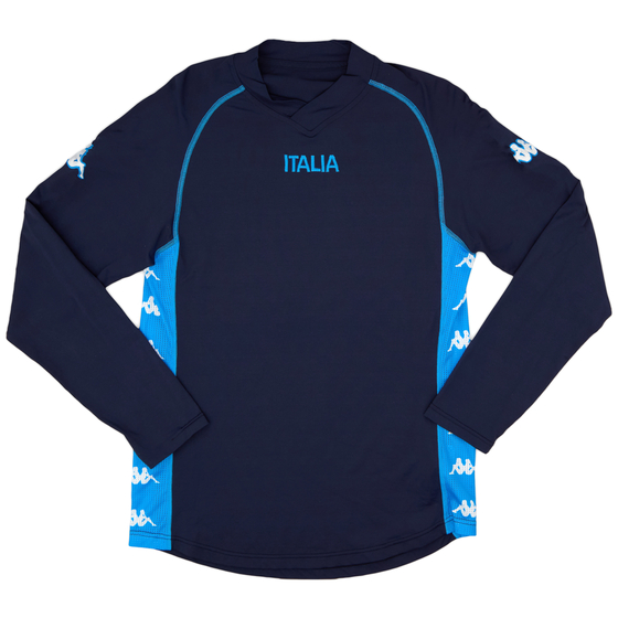 1999-00 Italy Kappa Training L/S Shirt - 8/10 - (L)
