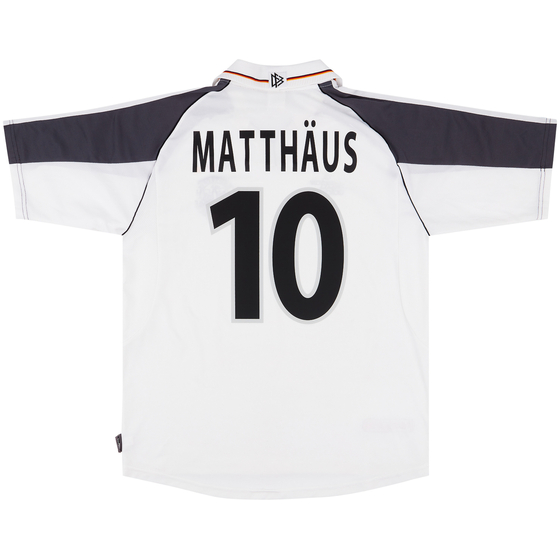 2000-02 Germany Home Shirt Matthäus #10
