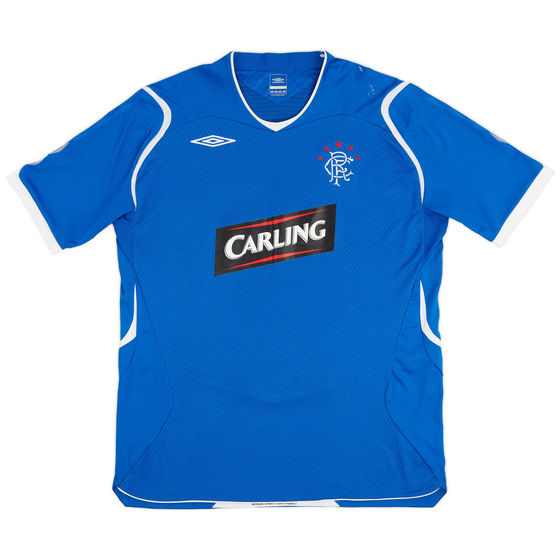 2008-09 Rangers Home Shirt - 6/10 - (XL)