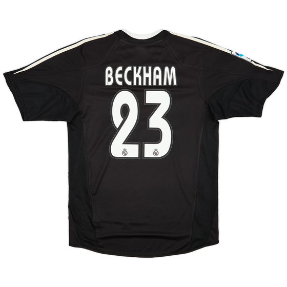 2004-05 Real Madrid Away Shirt Beckham #23 - 9/10 - (S)