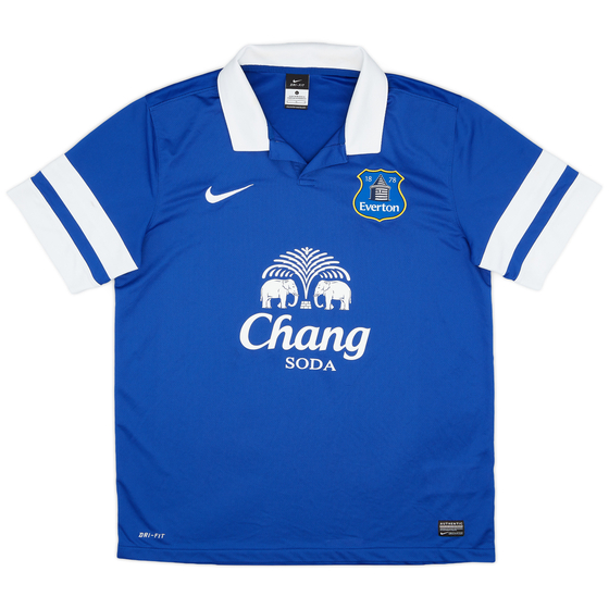 2013-14 Everton Home Shirt - 9/10 - (L)