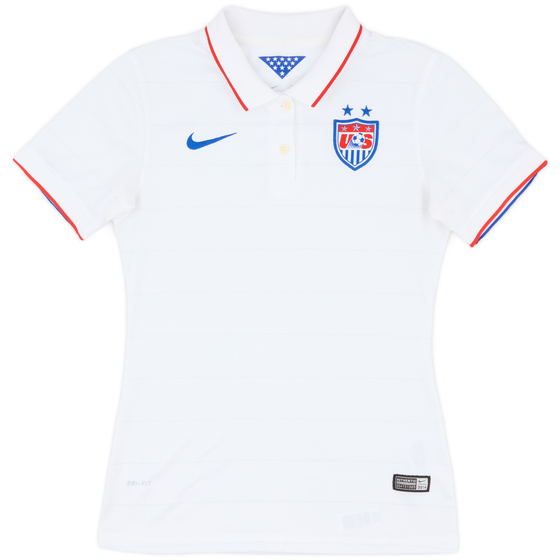 2014-15 USA Home Shirt - 8/10 - (S.Boys)