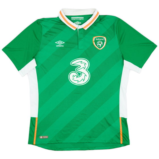 2016-17 Ireland Home Shirt - 6/10 - (XL)