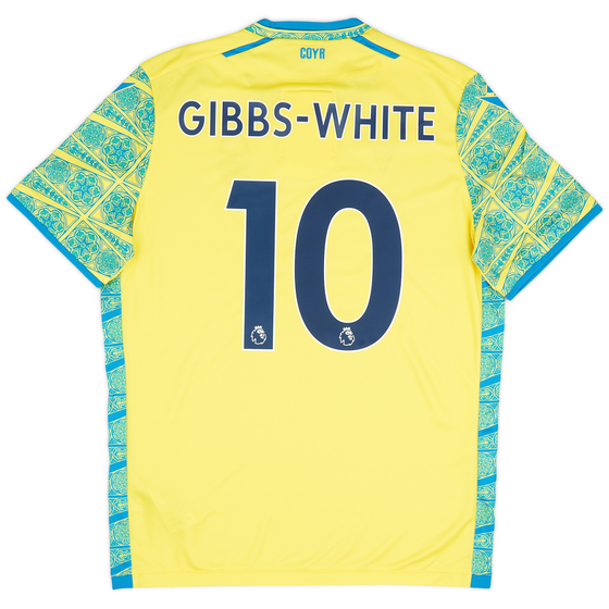 2022-23 Nottingham Forest Authentic Away Shirt Gibbs-White #10