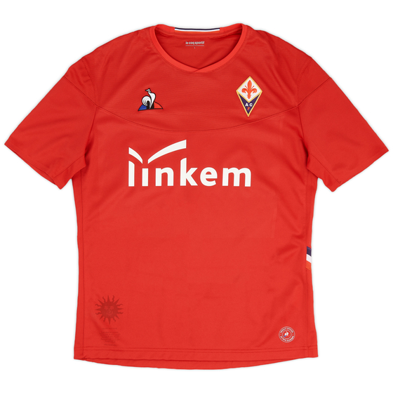 2019-20 Fiorentina Player Issue GK S/S Shirt #1 - 5/10
