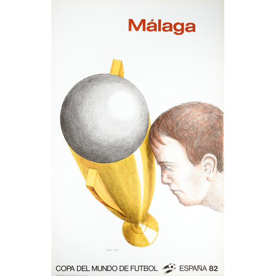 1982 Spain World Cup Original Poster (Malaga)