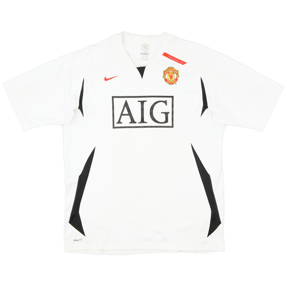 2007-08 Manchester United Nike Training Shirt - 6/10 - (L)