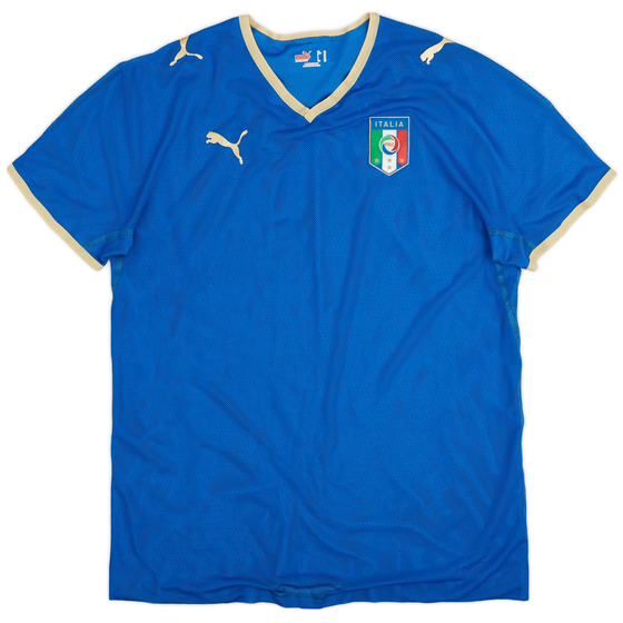 2007-08 Italy Player Issue Home Shirt - 9/10 - (XL)