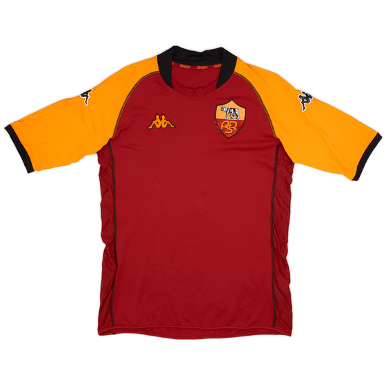 2002-03 Roma European Home Shirt - 8/10 - (XL)