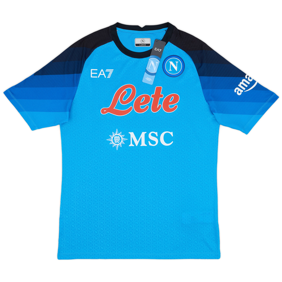 2022-23 Napoli Authentic Home Shirt