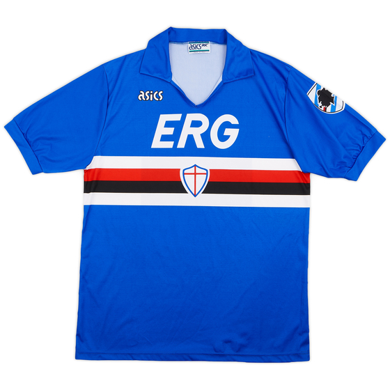 1990-92 Sampdoria Home Shirt - 9/10 - (XL)