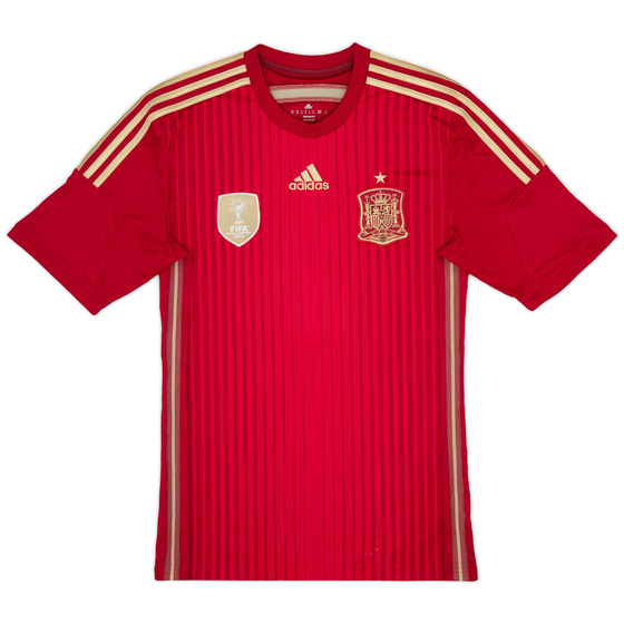 2013-15 Spain Home Shirt - 7/10 - (M)