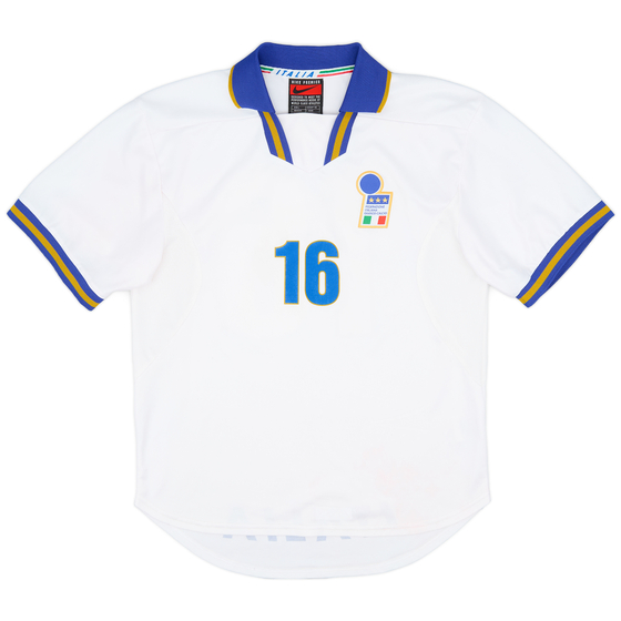 1996-97 Italy Player Issue Away Shirt #16 - 7/10 - (L)