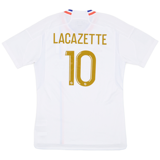 2023-24 Lyon Home Shirt Lacazette #10 - 10/10 - (M)