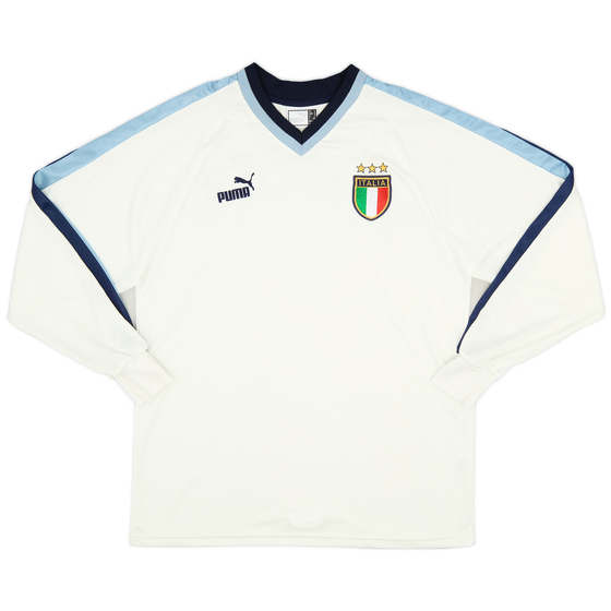 2003-04 Italy Puma Training L/S Shirt - 9/10 - (L)