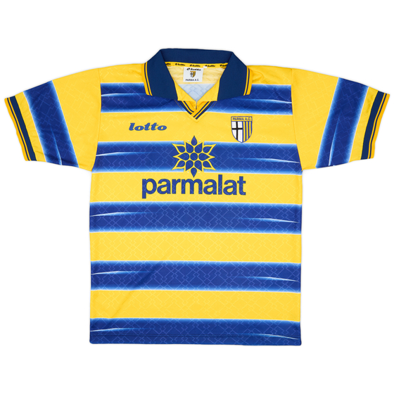 1998-99 Parma Home Shirt #10 - 8/10 - (XL)