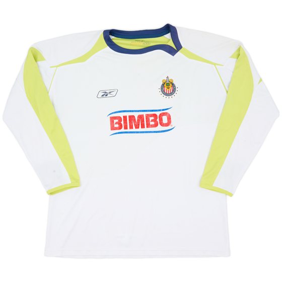 2007-08 Chivas Guadalajara Away L/S Shirt - 6/10 - (L)