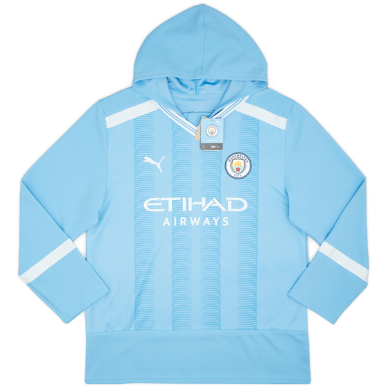 2023-24 Manchester City Puma Oversize Winter Hooded Top