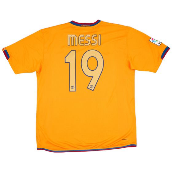 2006-08 Barcelona Away Shirt Messi #19 - 9/10 - (XL)