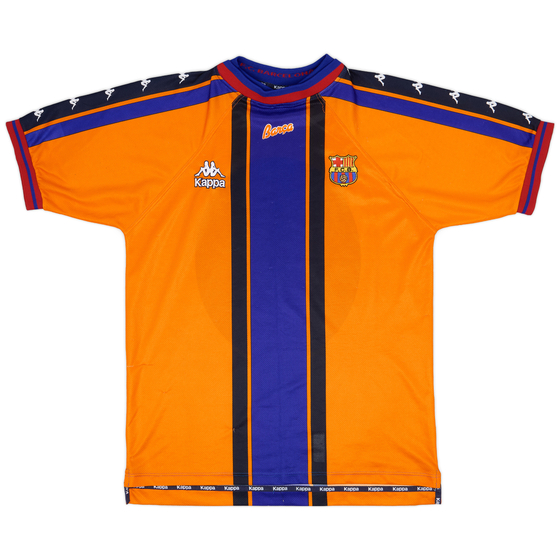 1997-98 Barcelona Away Shirt - 8/10 - (XL)