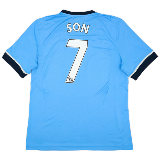 2015-16 Tottenham Away Shirt Son #7 - 8/10 - (XXL)
