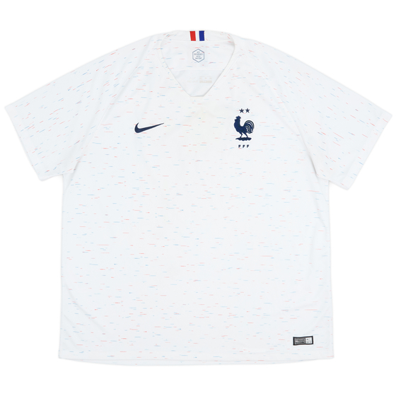 2018 France Away Shirt - 5/10 - (XXL)