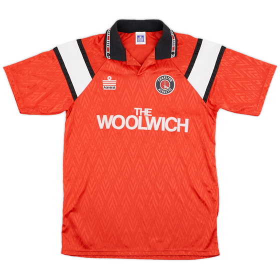 1991-92 Charlton Home Shirt - 8/10 - (M)