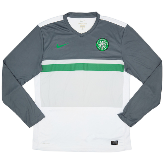 2011-12 Celtic Nike Training L/S Shirt - 8/10 - (L)